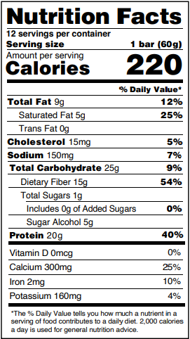 Rule1 Bar1 Crunch Bars