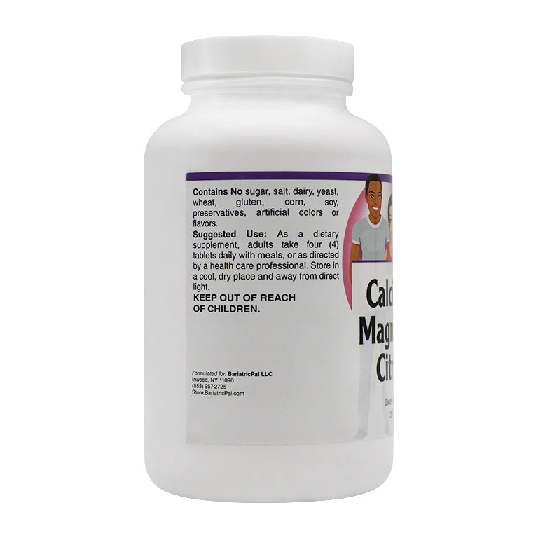 BariatricPal Calcium & Magnesium Citrates Tablets