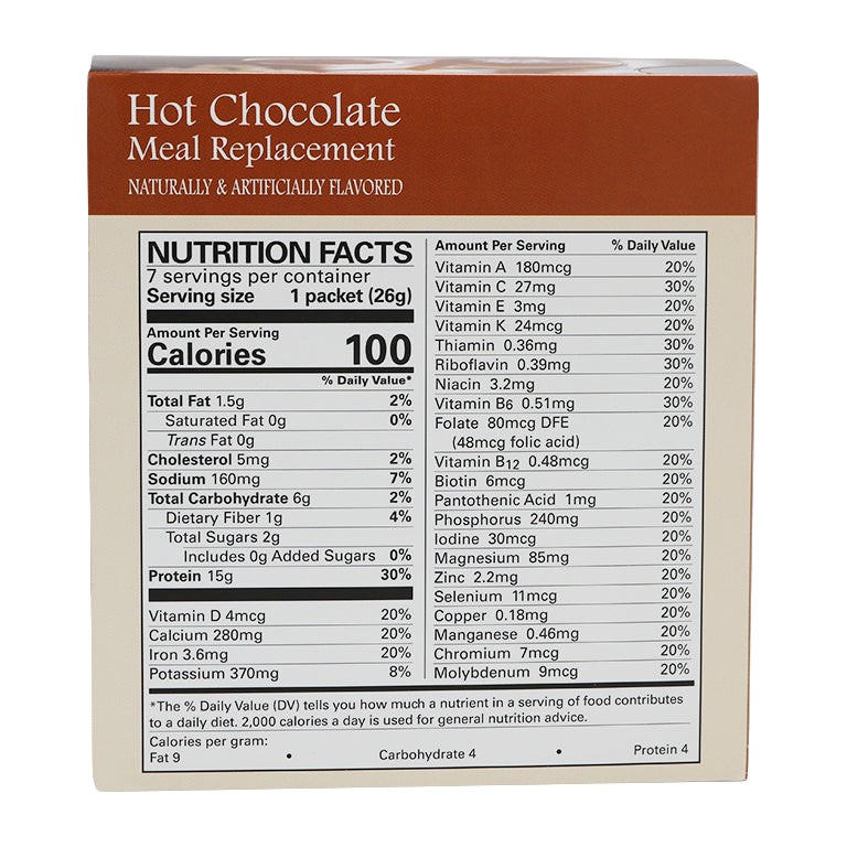 BariatricPal 15g Protein Hot Drink - Hot Chocolate (Aspartame Free)