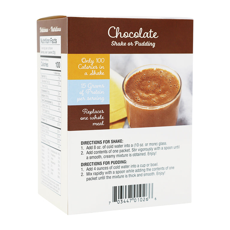 BariatricPal 15g Protein Shake or Pudding - Chocolate