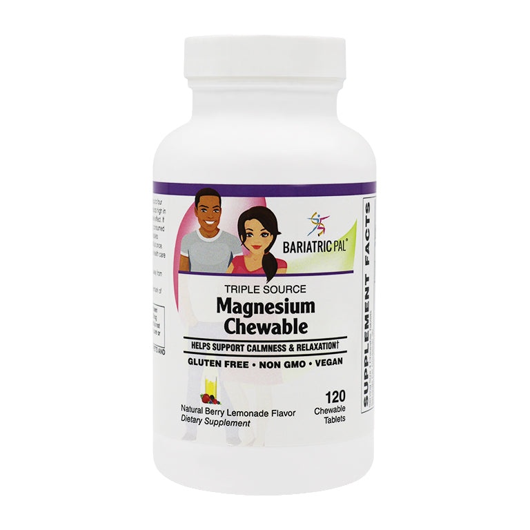 Triple Source Magnesium Chewable (Berry Lemonade) by BariatricPal