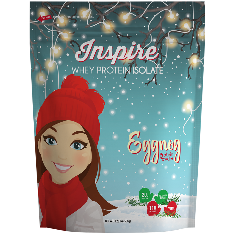 Inspire Egg Nog Protein Powder by Bariatric Eating