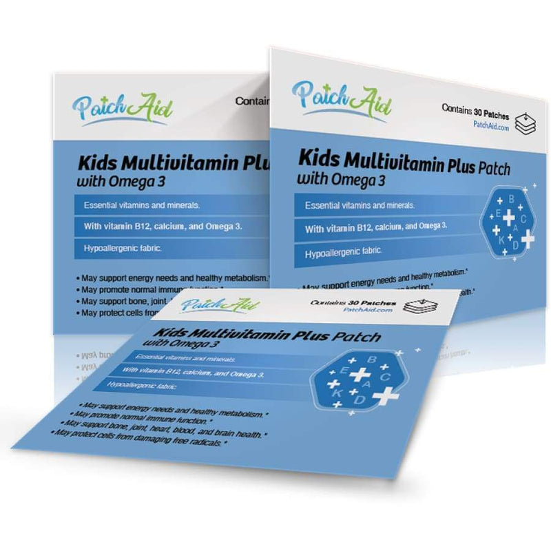 Kids Multivitamin Plus Topical Patch with Omega-3 by PatchAid