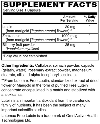 Lutein Plus Capsule by Netrition