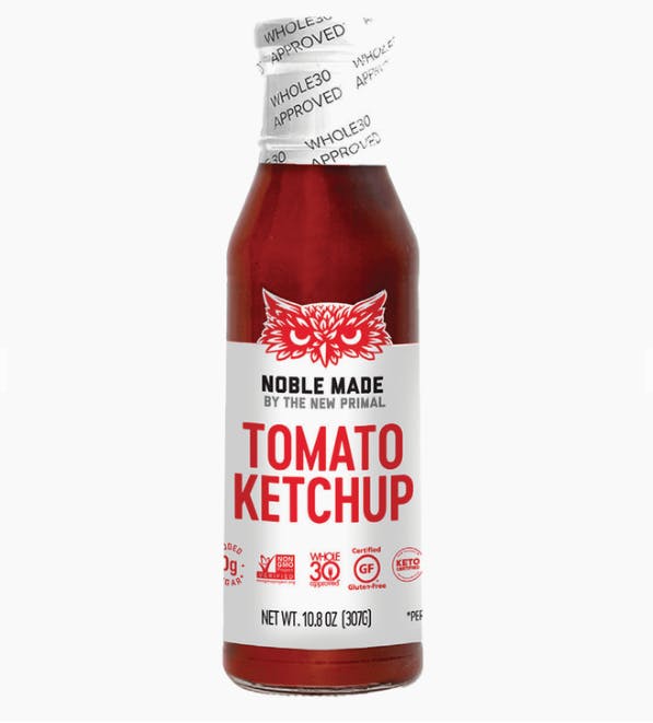 Noble Made Less Sugar Tomato Ketchup