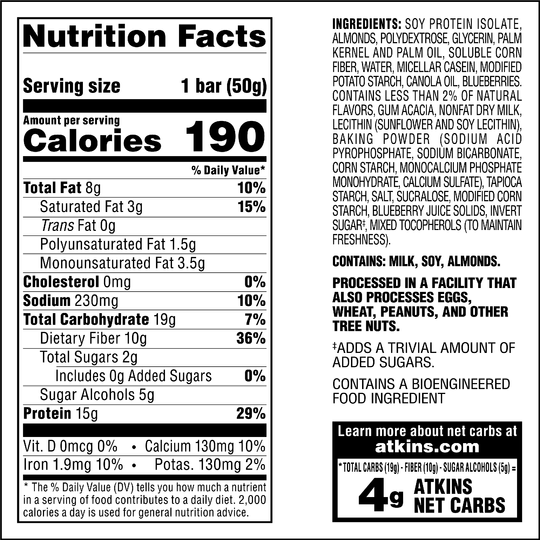 Atkins Nutritionals Meal Bars (5 bars)