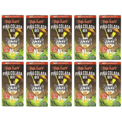 Baja Bob's Pina Colada Mix Singles 8 packets 