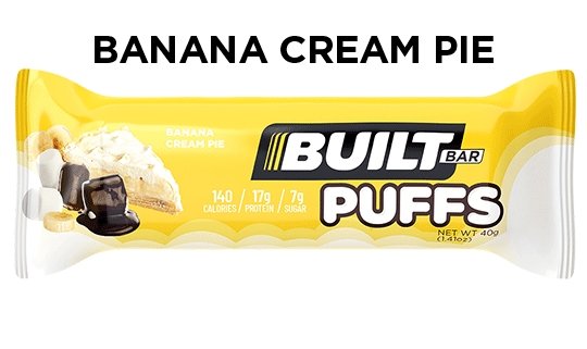 Built Bar Protein Puffs - Banana Cream Pie 