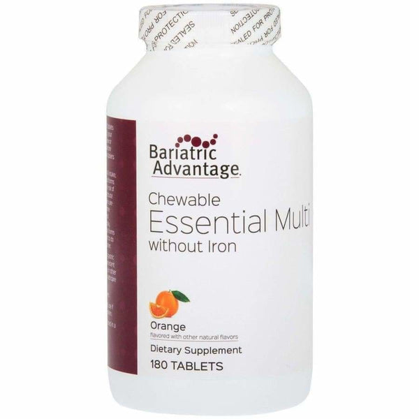 Bariatric Advantage Chewable Essential Multivitamin without Iron - Available in 2 Flavors! 