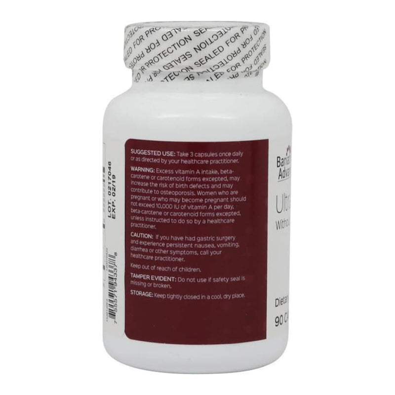 Bariatric Advantage Ultra Multivitamin Formula Capsules - Iron Free 