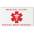 Bariatric Patient Restaurant Special Menu Request Card 2.0 - Restaurant Card