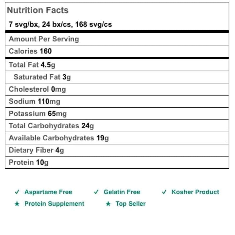 BariatricPal 10g Protein Snack Bars - Caramel Butter Pecan - Protein Bars