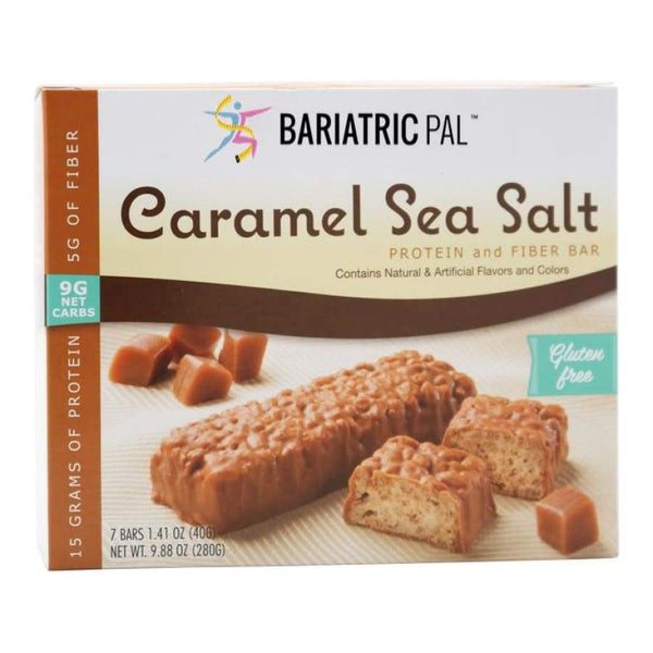 BariatricPal Divine 15g Protein & Fiber Bars - Caramel Sea Salt - Protein Bars