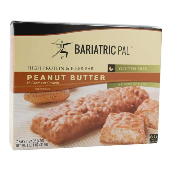 BariatricPal Divine 15g Protein & Fiber Bars - Peanut Butter - Protein Bars