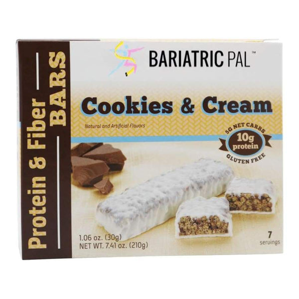 BariatricPal Divine Lite Protein & Fiber Bars - Cookies & Cream - Protein Bars