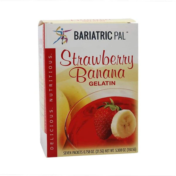 BariatricPal Protein Gelatin - Strawberry Banana - Gelatin