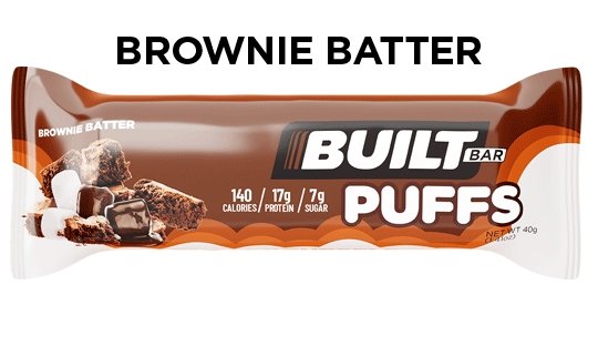 Built Bar Protein Puffs - Brownie Batter 