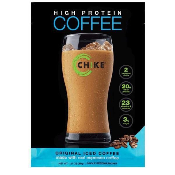 Chike Nutrition High Protein Iced Coffee Single Packets - Available in 8 Flavors! 