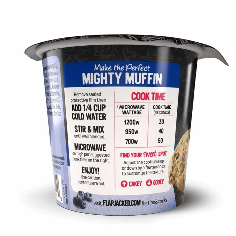 FlapJacked Mighty Muffins with Probiotics - Available in 10 Flavors! 
