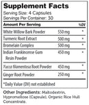 Inflame-X Kosher Capsules for Inflammatory Response & Pain Support by Zahler