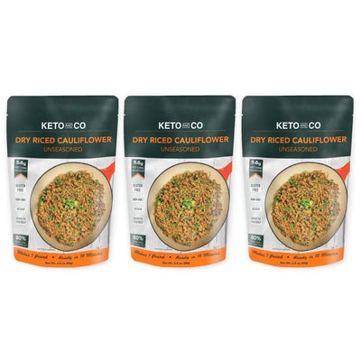 Keto and Co Dry Riced Cauliflower 2.8 oz 