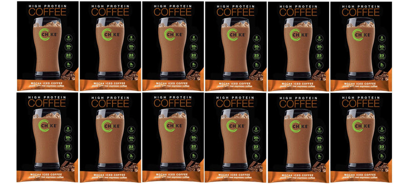 Chike Nutrition High Protein Iced Coffee Single Packets - Available in 8 Flavors! 