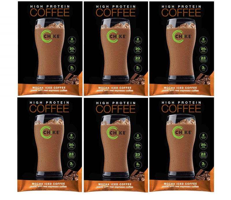 Chike Nutrition High Protein Iced Coffee Single Packets - Available in 8 Flavors! 