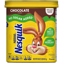 Nestle Nesquik, No Sugar Added 16 oz. 
