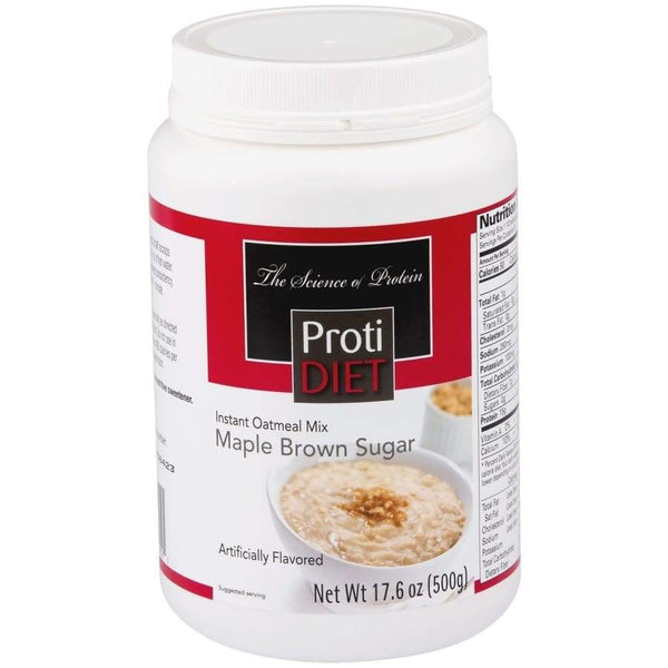 Proti Diet 15g Hot Protein Breakfast Jar - Maple Brown Sugar Oatmeal