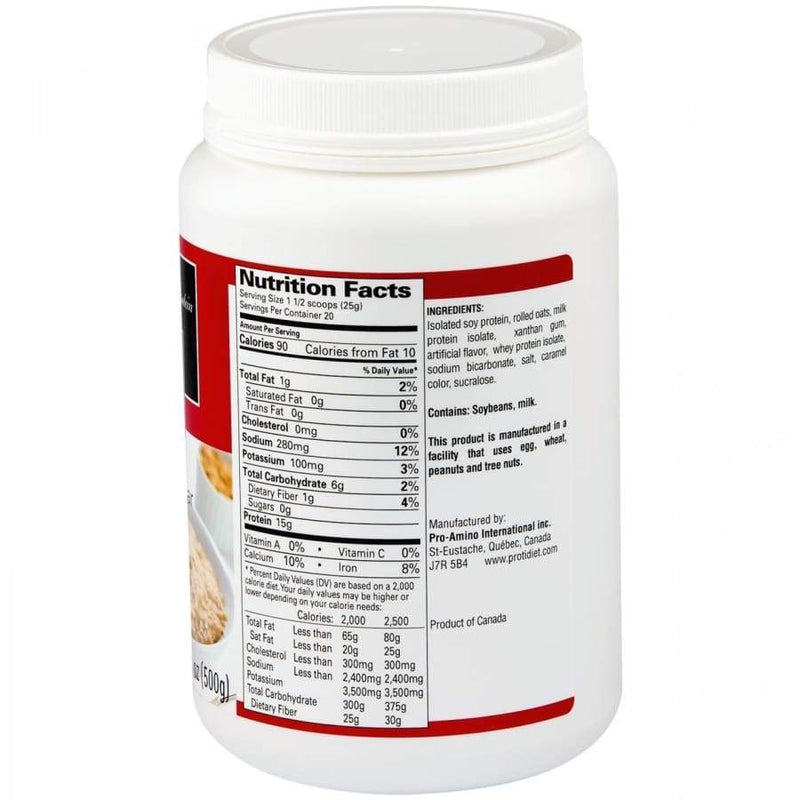 Proti Diet 15g Hot Protein Breakfast Jar - Maple Brown Sugar Oatmeal