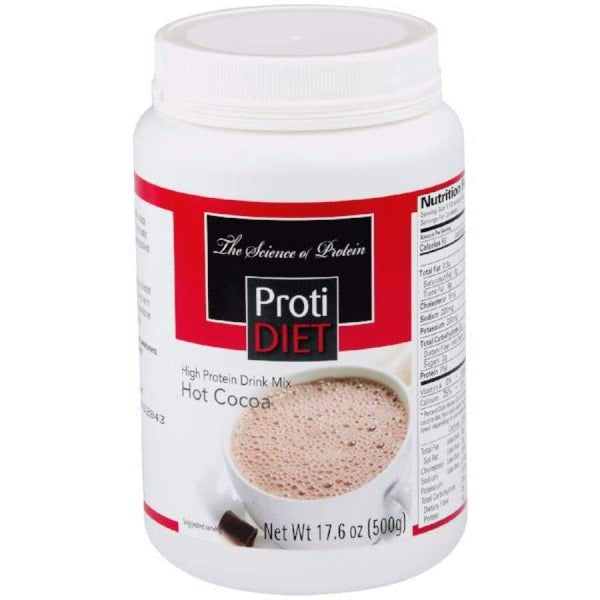 Proti Diet 15g Protein Hot Cocoa Drink Mix Jar