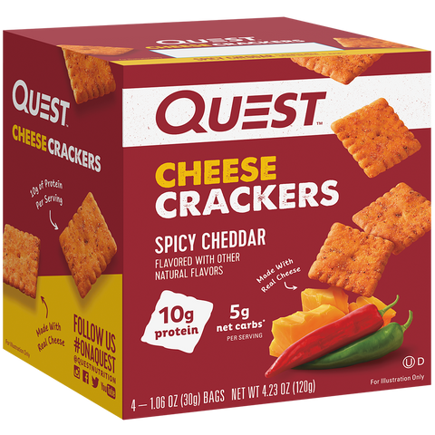 Quest Nutrition Cheese Crackers