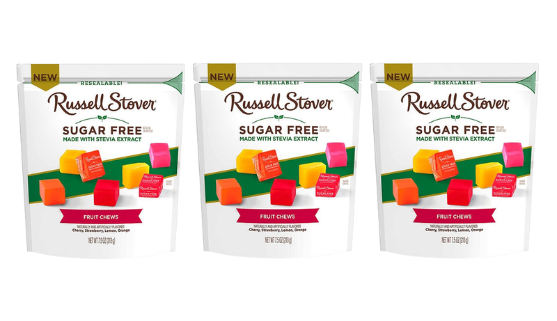 Russell Stover Sugar Free Fruit Chews 7.5 oz. bag