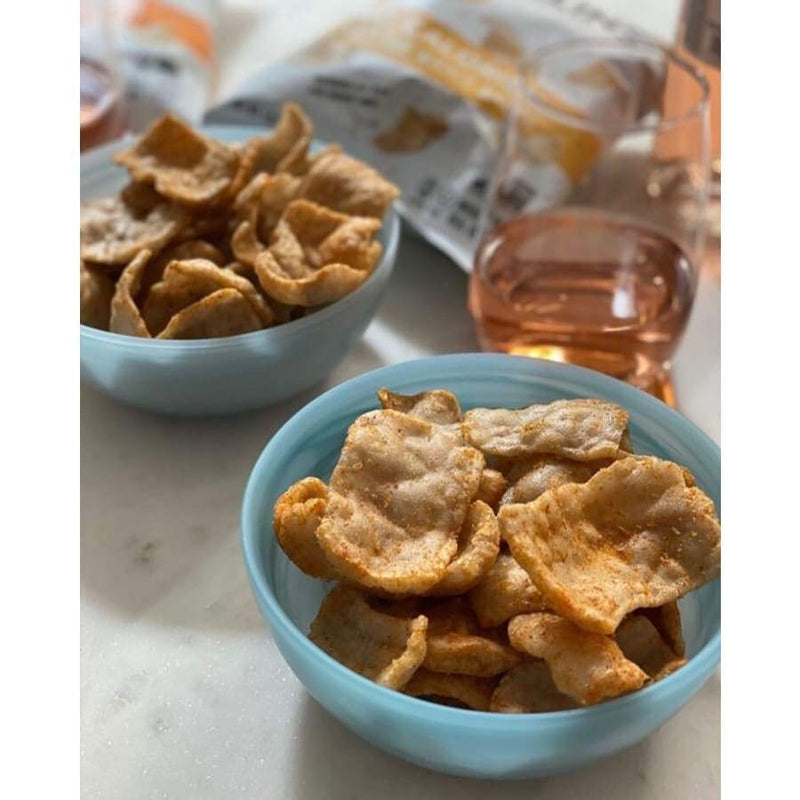 Snacklins Low-Calorie Cracklins Plant Crisps - Chesapeake Bay (3 Oz) 