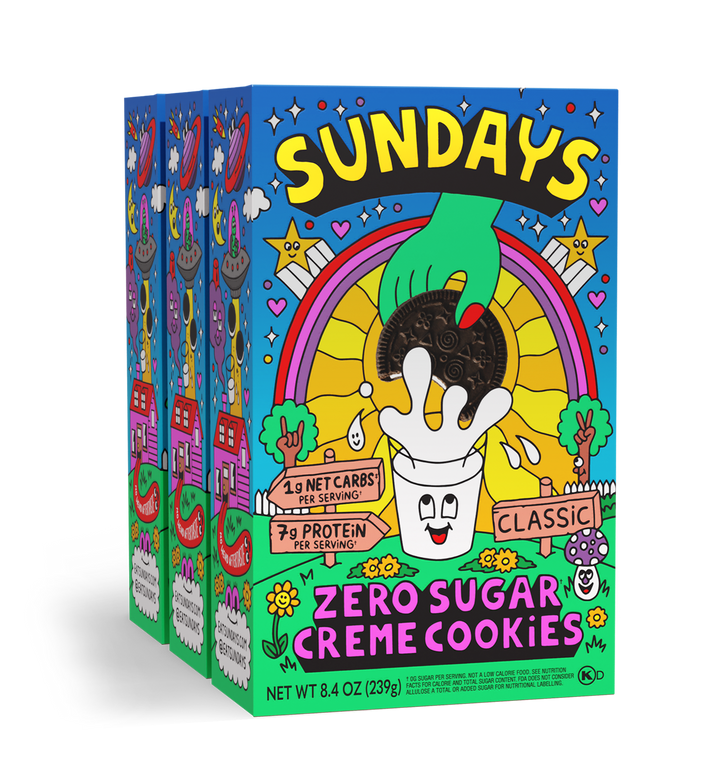 Sundays Zero Sugar Creme Cookies