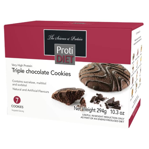 Proti Diet 15g Protein Cookies - Triple Chocolate